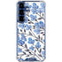 Blue Cherry Blossoms by Cat Coq Galaxy S25 Clear Case